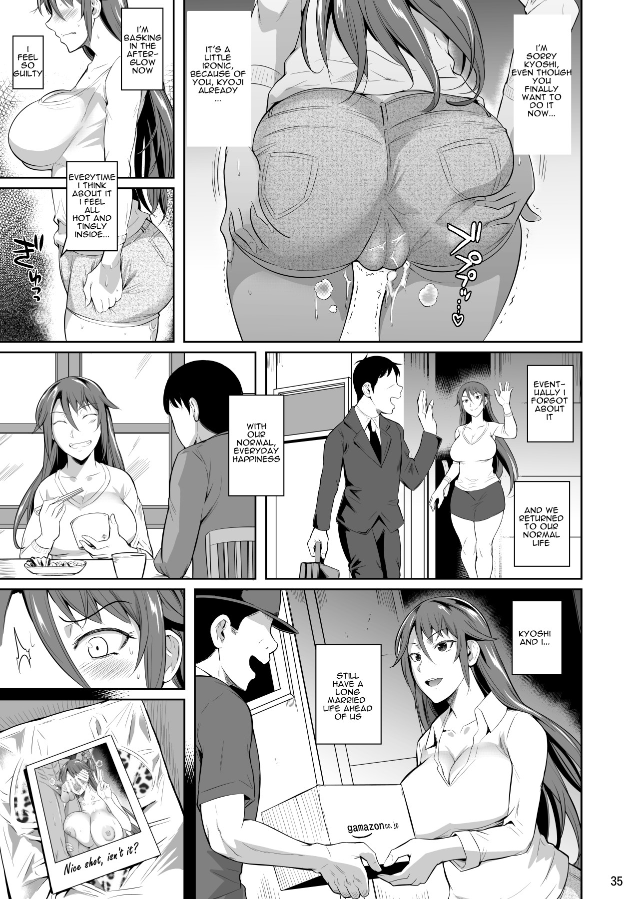 Hentai Manga Comic-Wife's Holes 3: The Fall of a Young Ex-Yankee Wife-Read-36